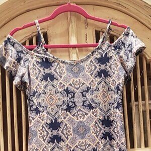Derek Heart Body Hugging  Pullover Knit Dress